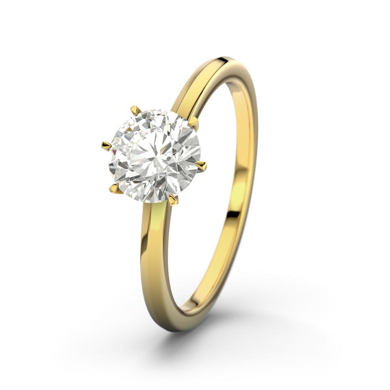 Louisiana Diamantring Louisiana (Gelbgold 585) Ring