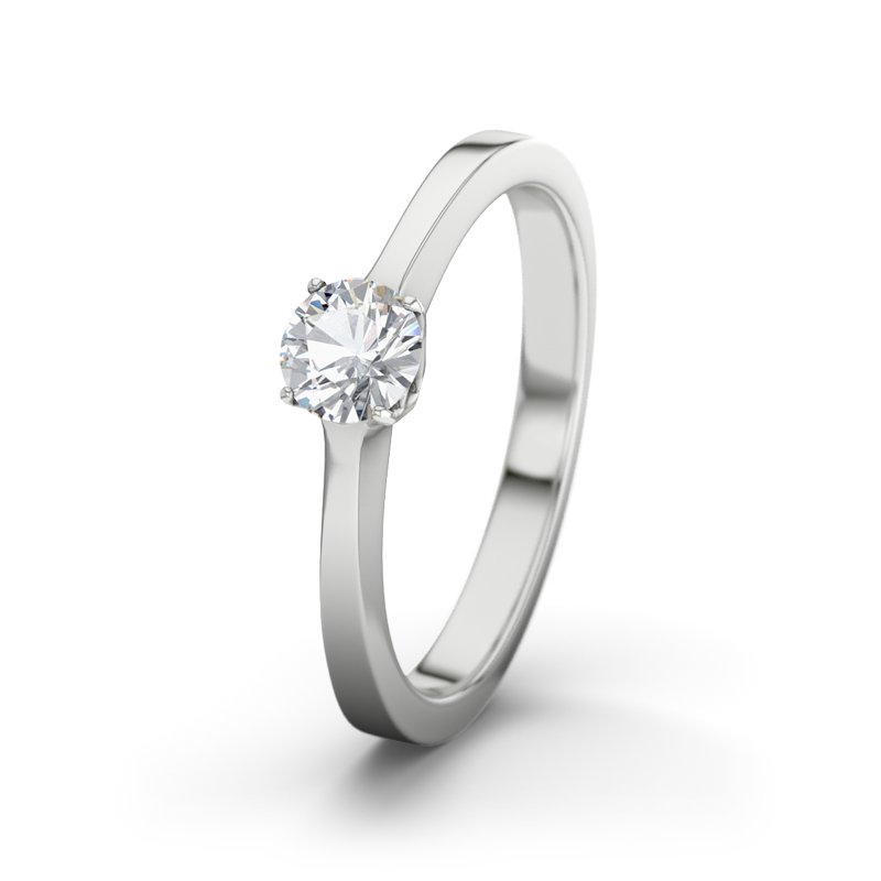 Zirkonia Sterlingsilberring Ha Noi, Sterlingsilber 925, von vorn