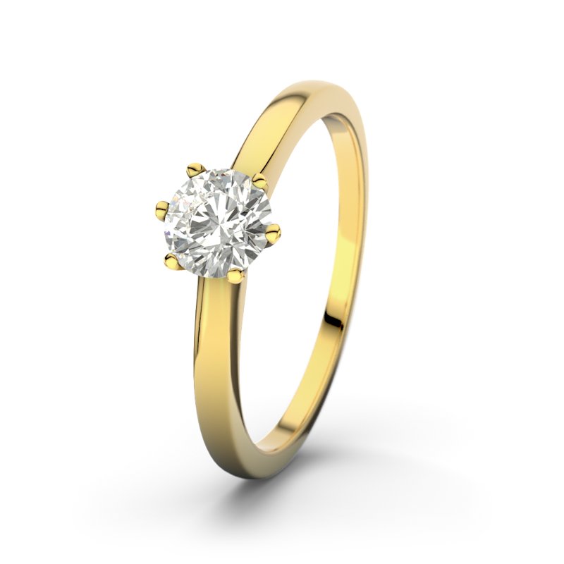 Pula - Diamantring Pula - (Gelbgold 750) Ring
